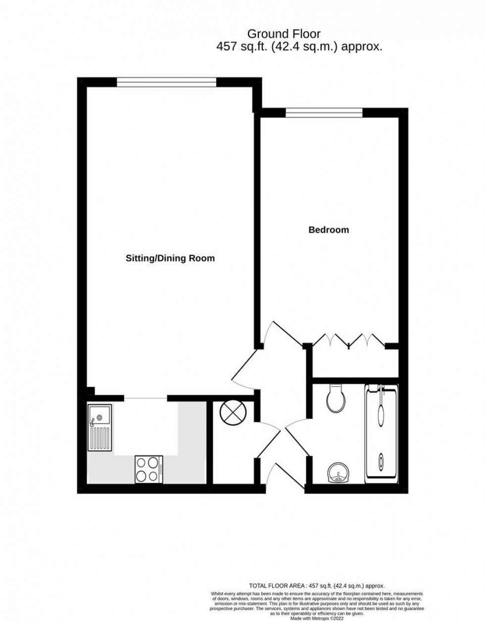 Floorplan for Danesmead Close, York