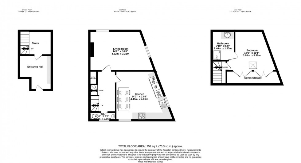 Floorplan for Nunnery Lane, York