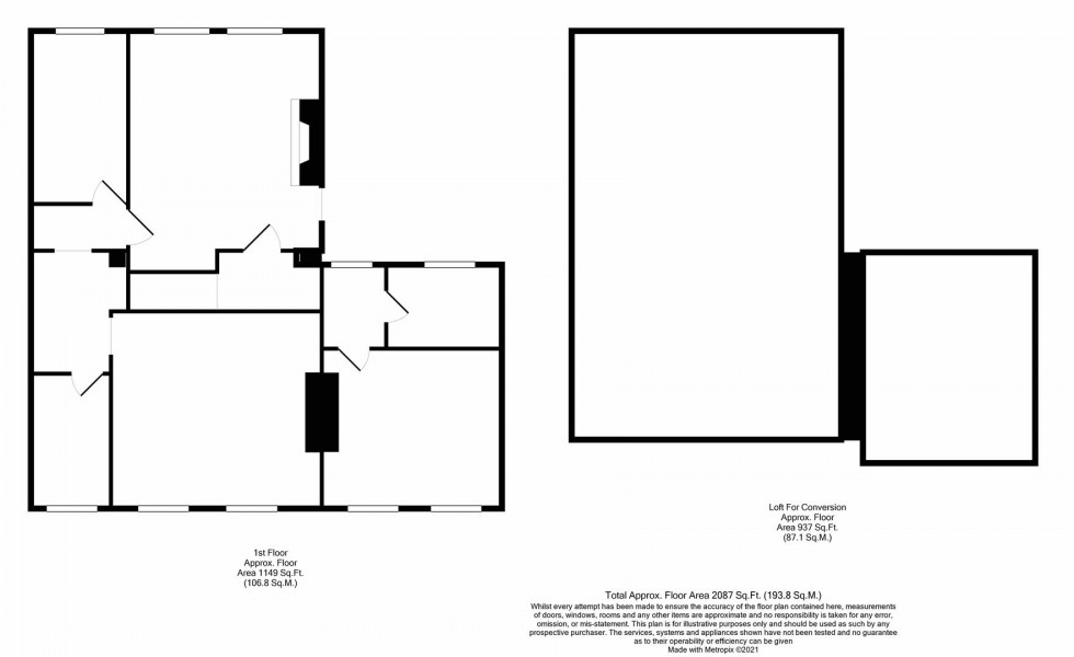 Floorplan for Gillygate, York