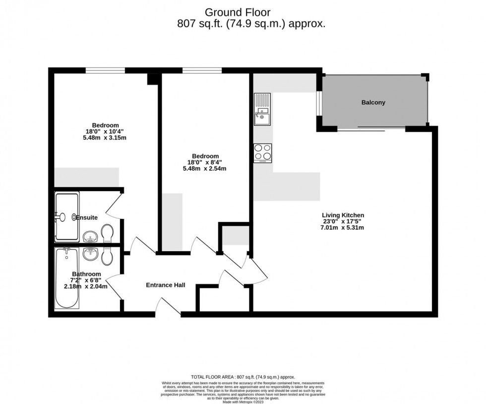 Floorplan for Joseph Terry Grove, York