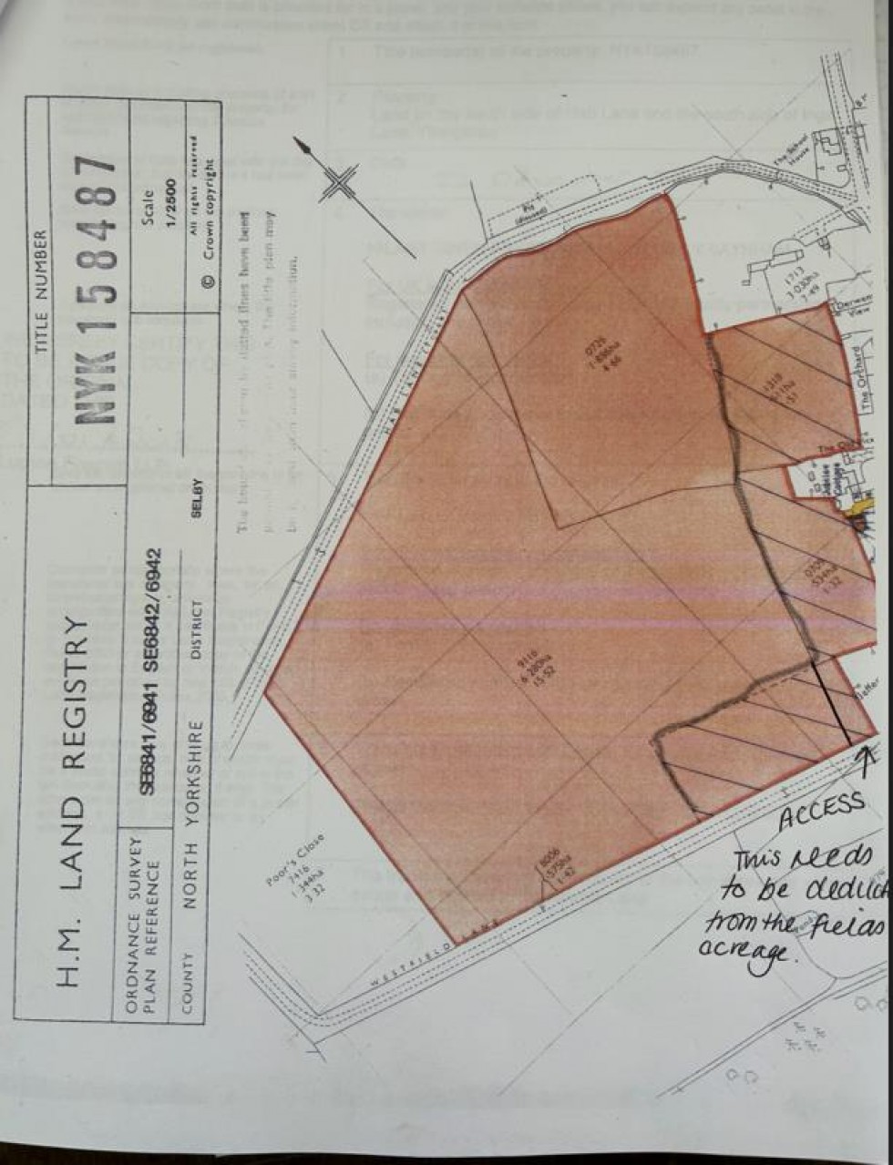 Floorplan for Westfield Lane, Thorganby, York