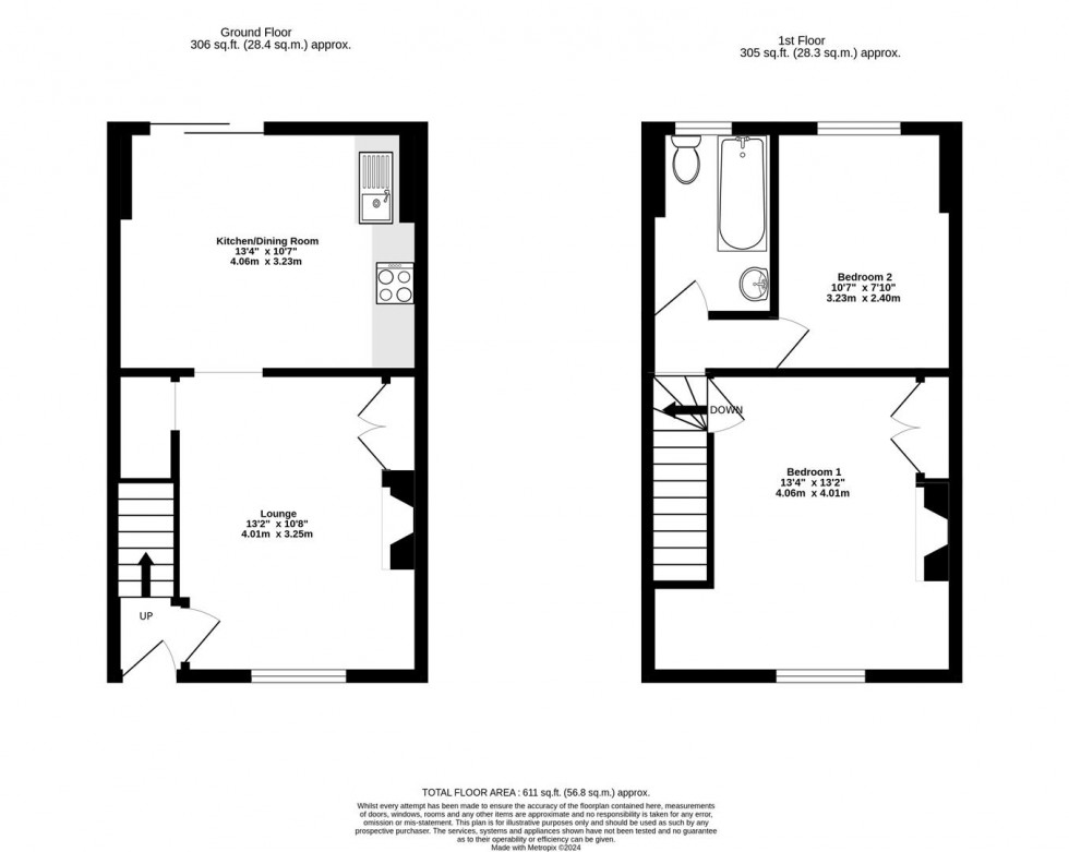 Floorplan for Hampden Street, York