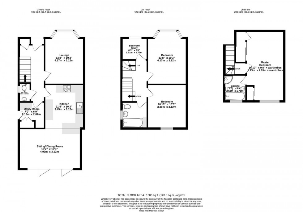 Floorplan for Meadowfields Drive, York