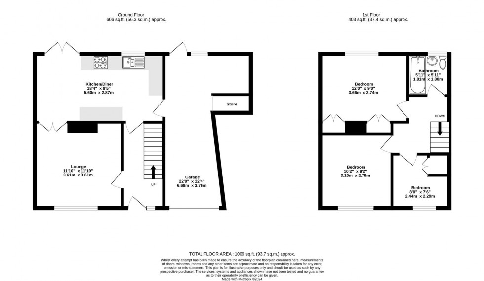 Floorplan for West Thorpe, Dringhouses