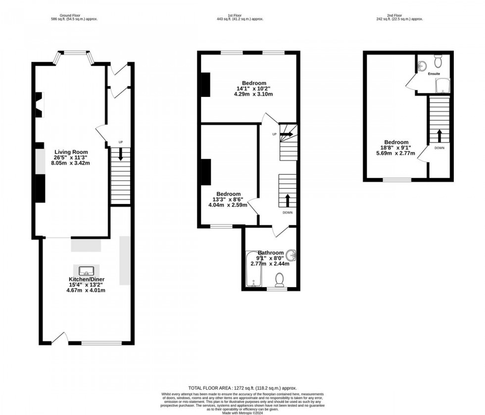 Floorplan for Jamieson Terrace, South Bank