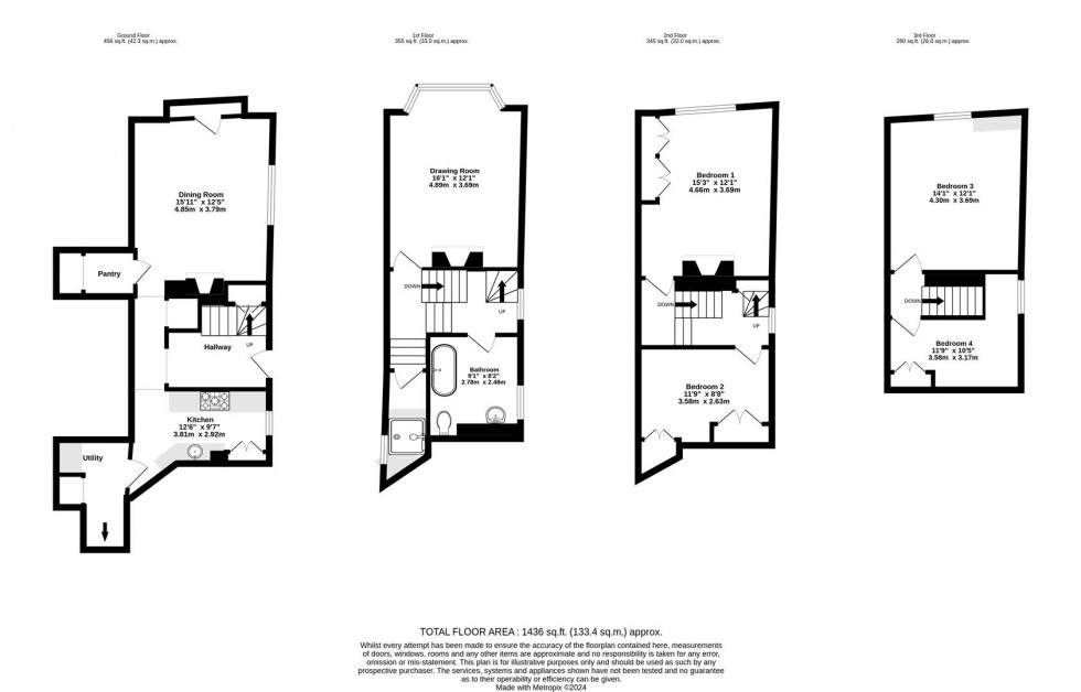 Floorplan for Charlton Street, Off Bishopthorpe Road