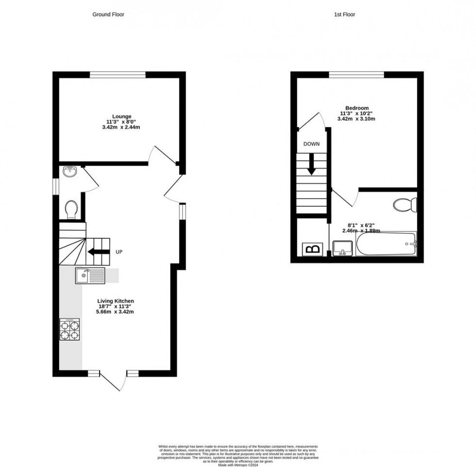 Floorplan for Poplar Street, York