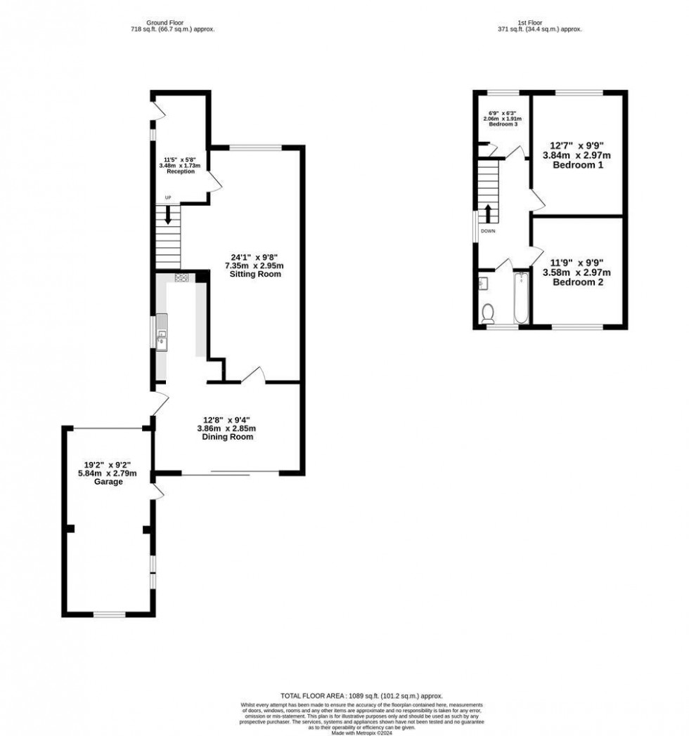 Floorplan for Windsor Drive, Wigginton, York