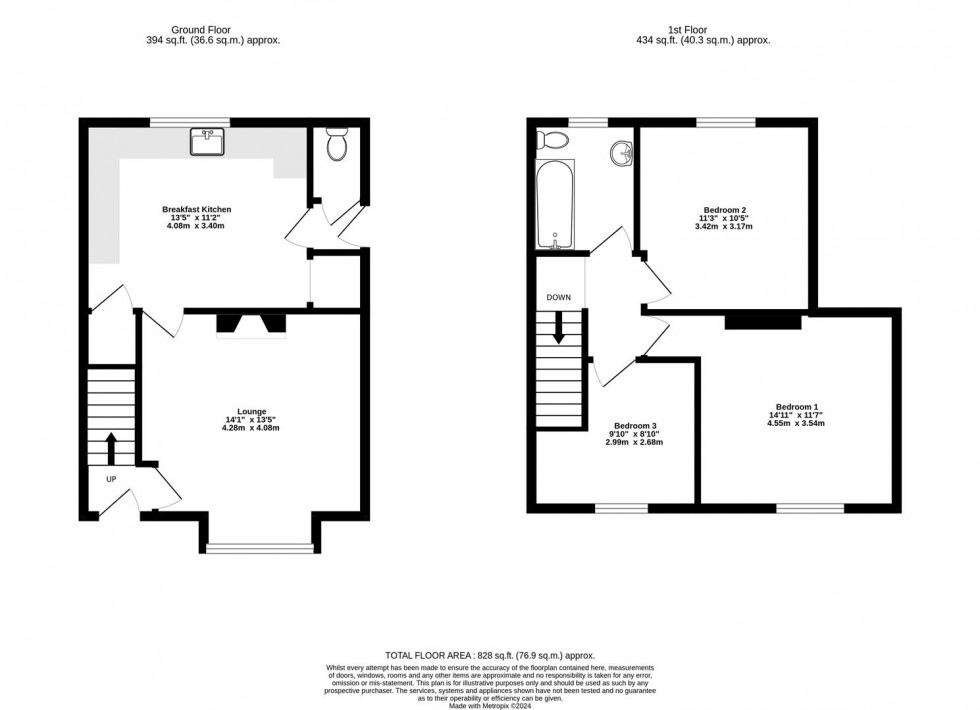 Floorplan for Trafalgar Street, South Bank