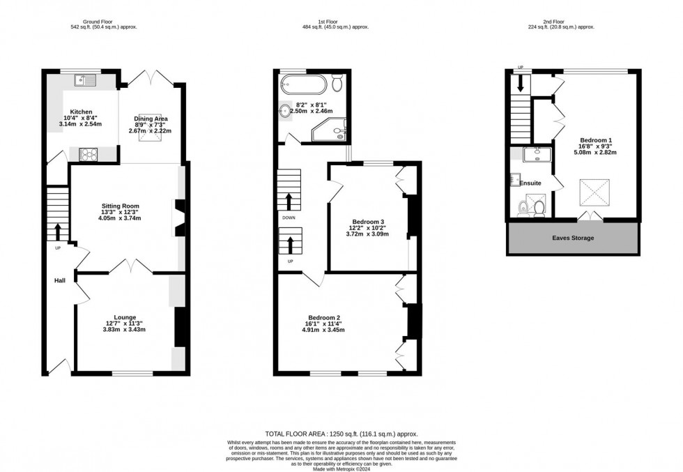 Floorplan for Melbourne Street, Fishergate