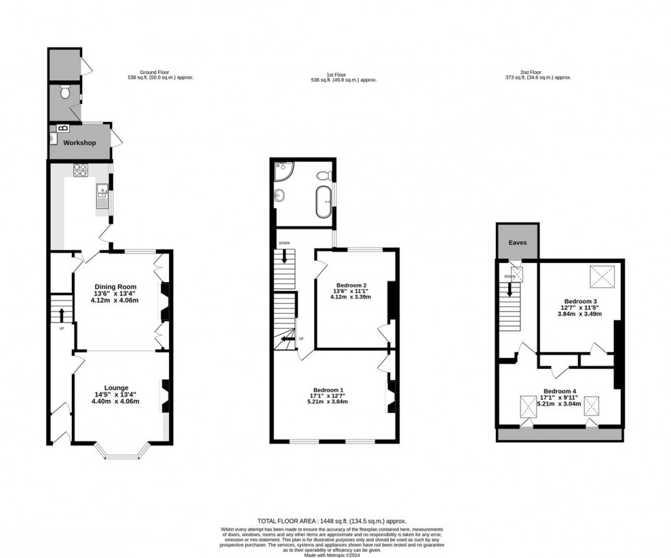 Floorplan for St. Johns Street, Lord Mayors Walk