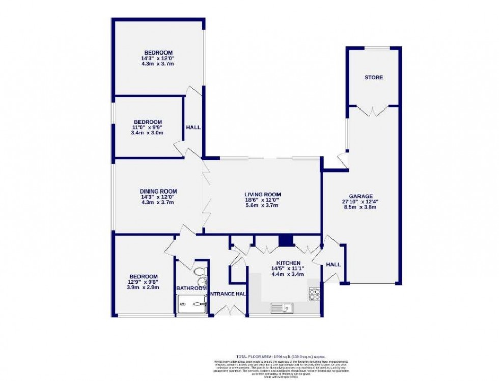 Floorplan for Valley View, Wheldrake