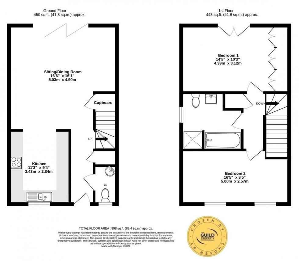 Floorplan for Carr Lane, Sutton-on-the-Forest