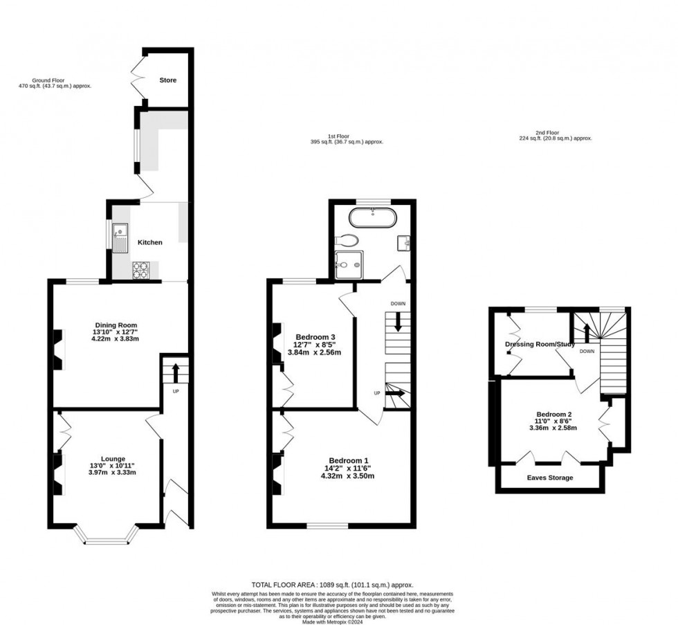 Floorplan for Balmoral Terrace, South Bank