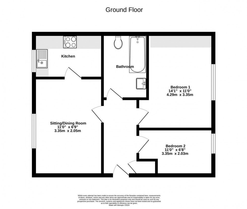 Floorplan for Postern Close, Clementhorpe