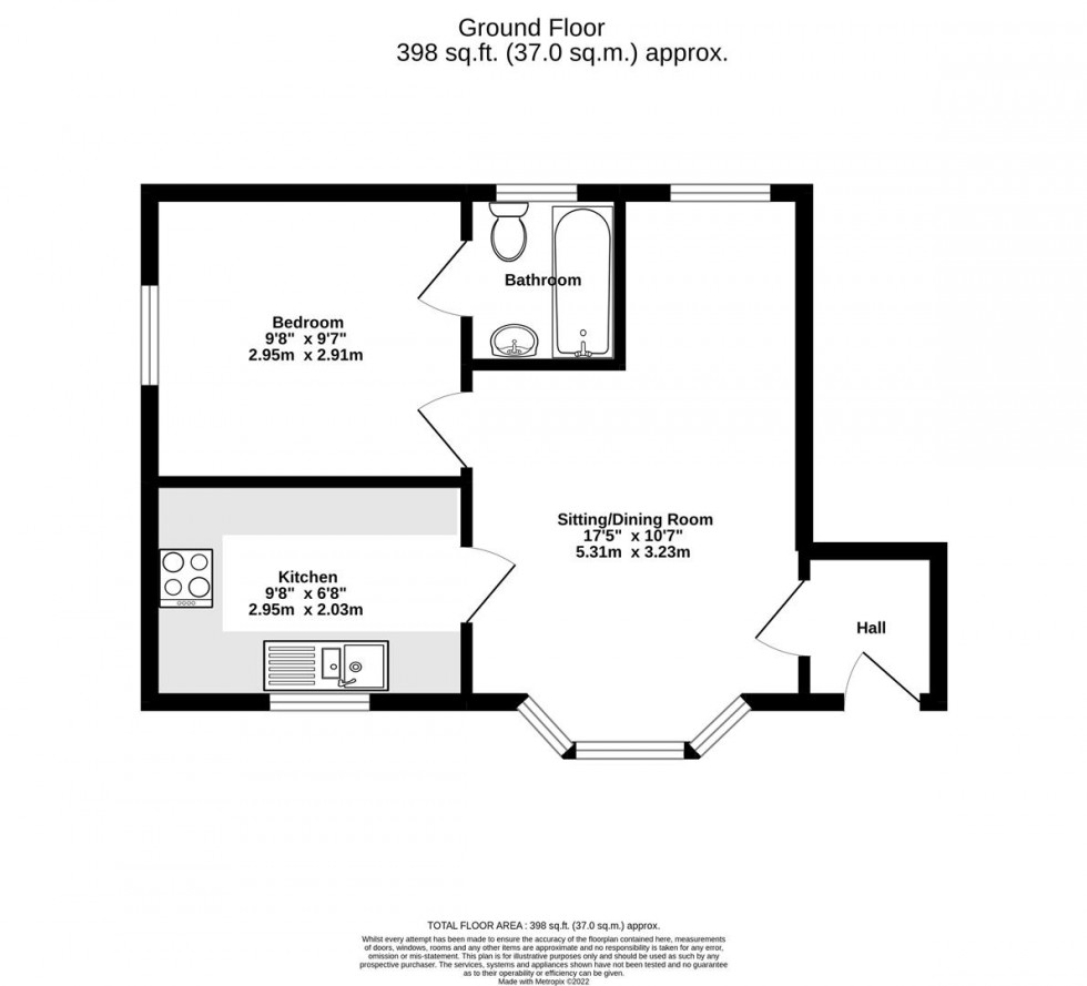 Floorplan for Beech Court, Holgate, York