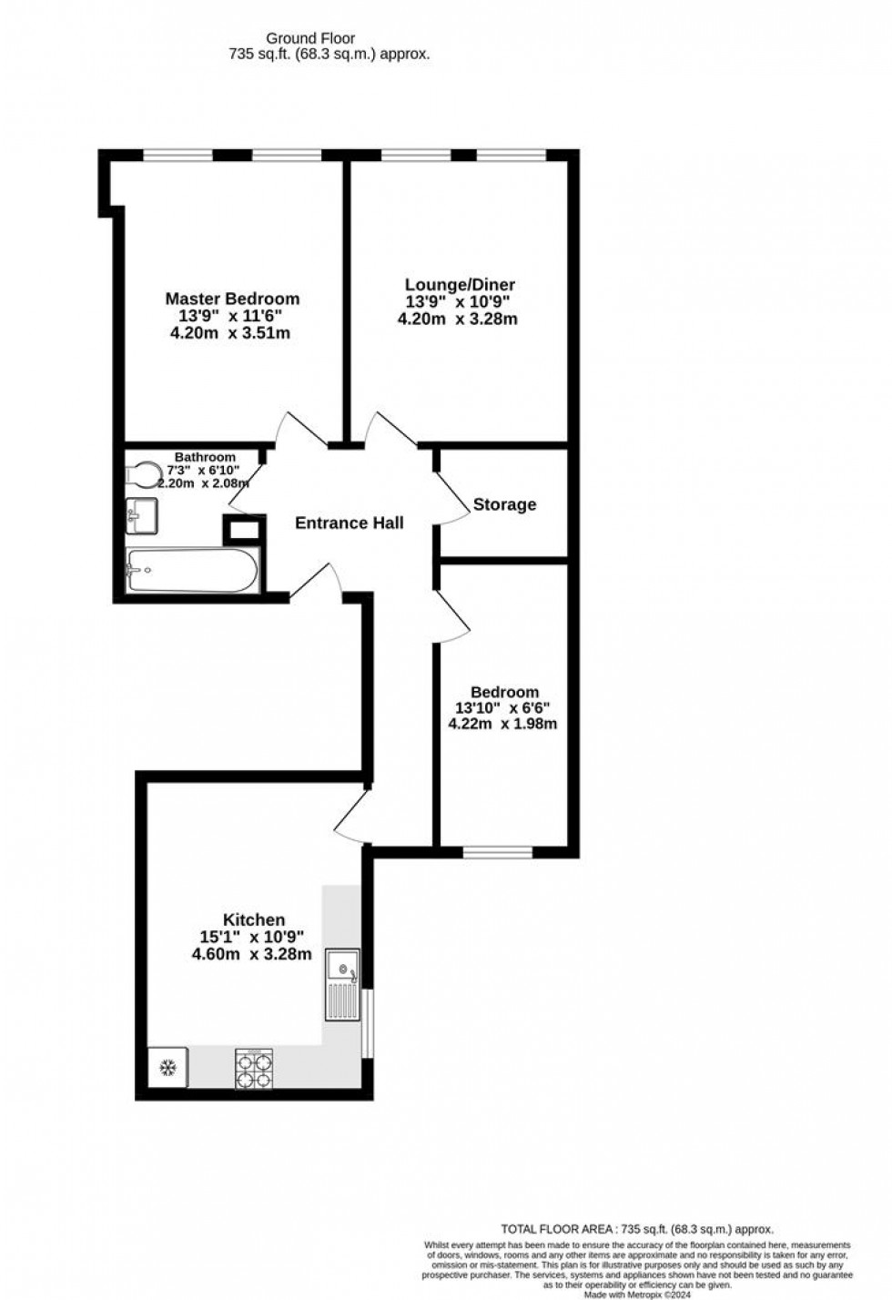 Floorplan for Varvills Court, York