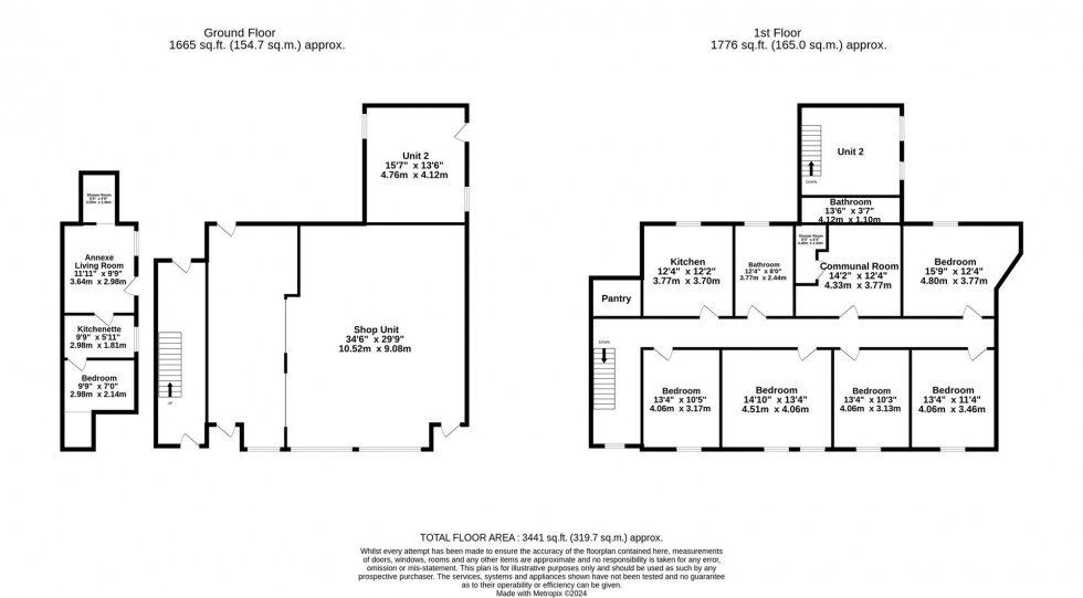 Floorplan for Long Street, Easingwold, York