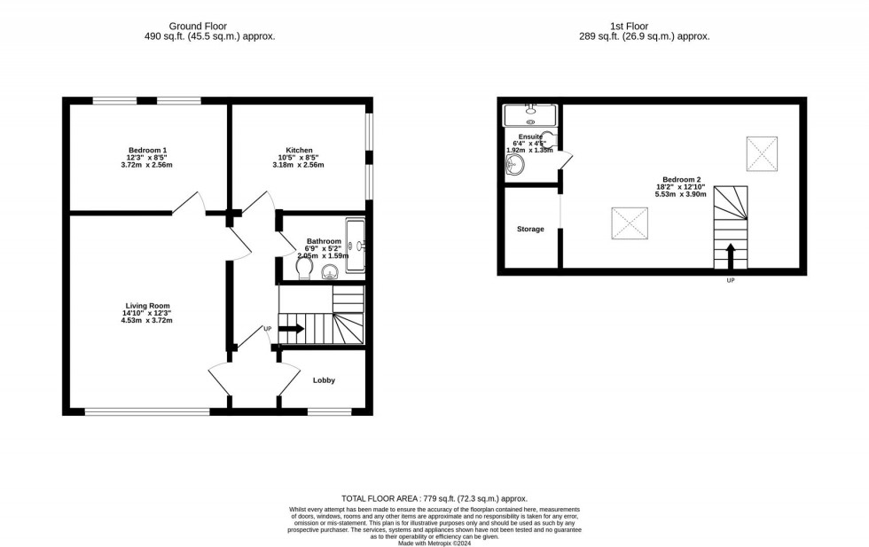 Floorplan for Campleshon Road, York