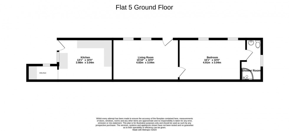 Floorplan for Nunnery Lane, York