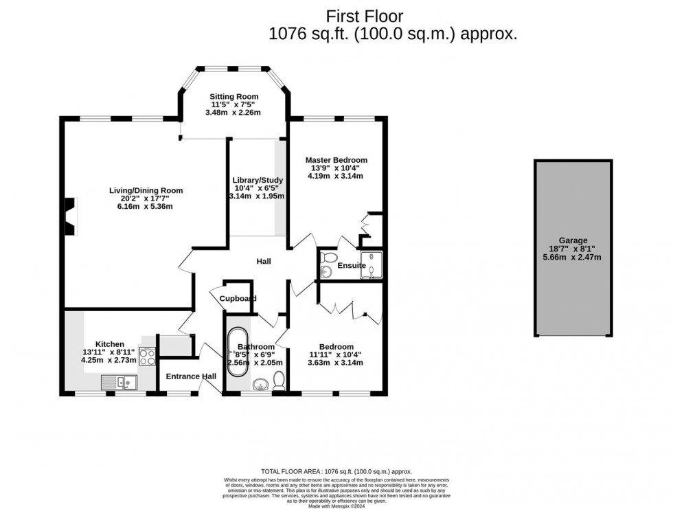 Floorplan for Terry Avenue, York