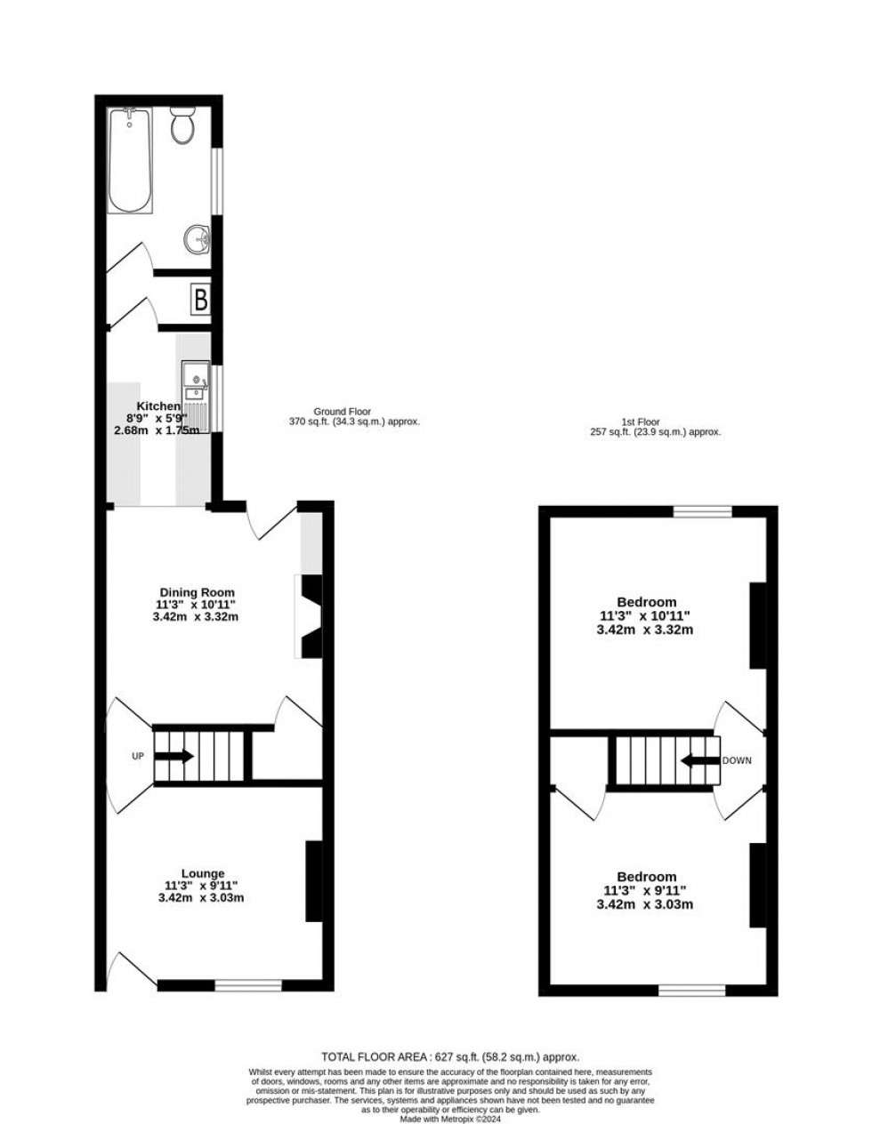 Floorplan for Queen Victoria Street, South Bank