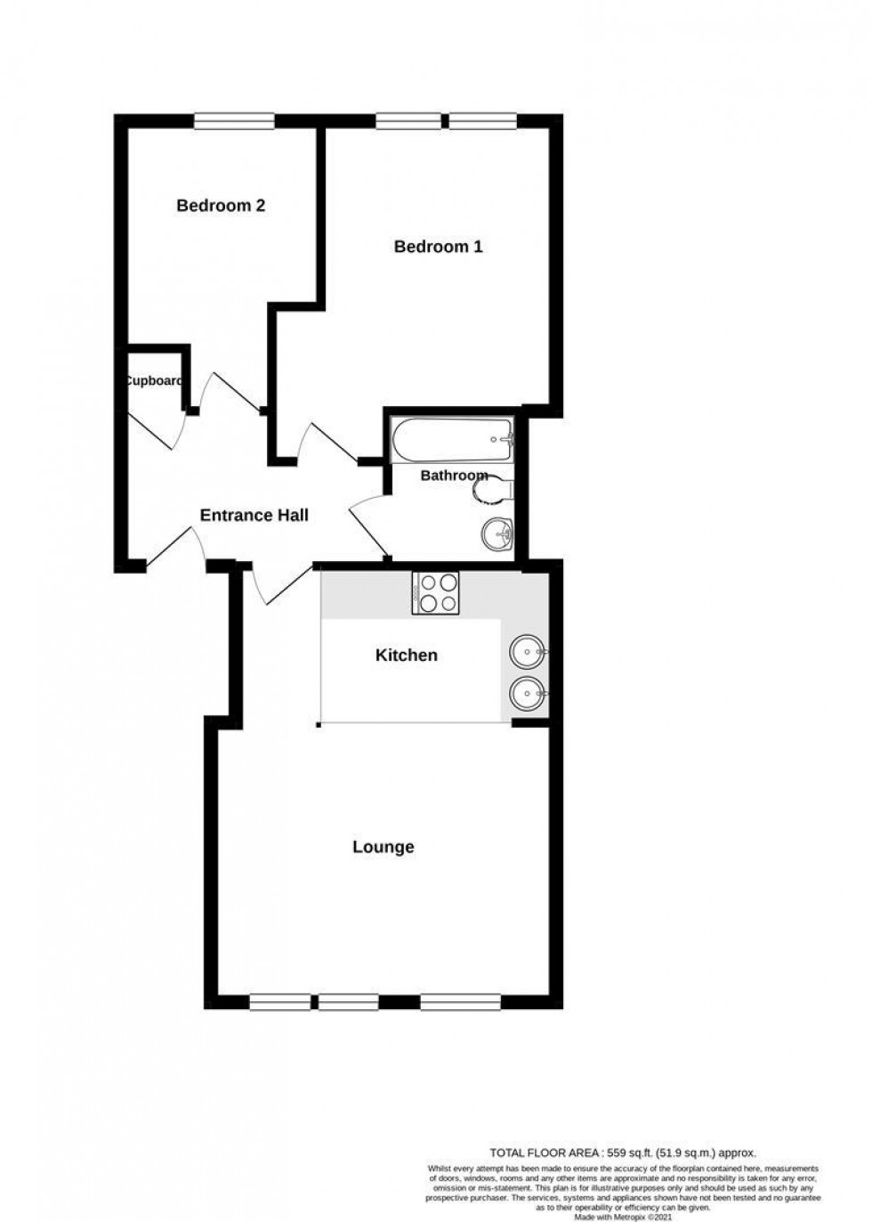 Floorplan for Vesta House, Olympian Court, York