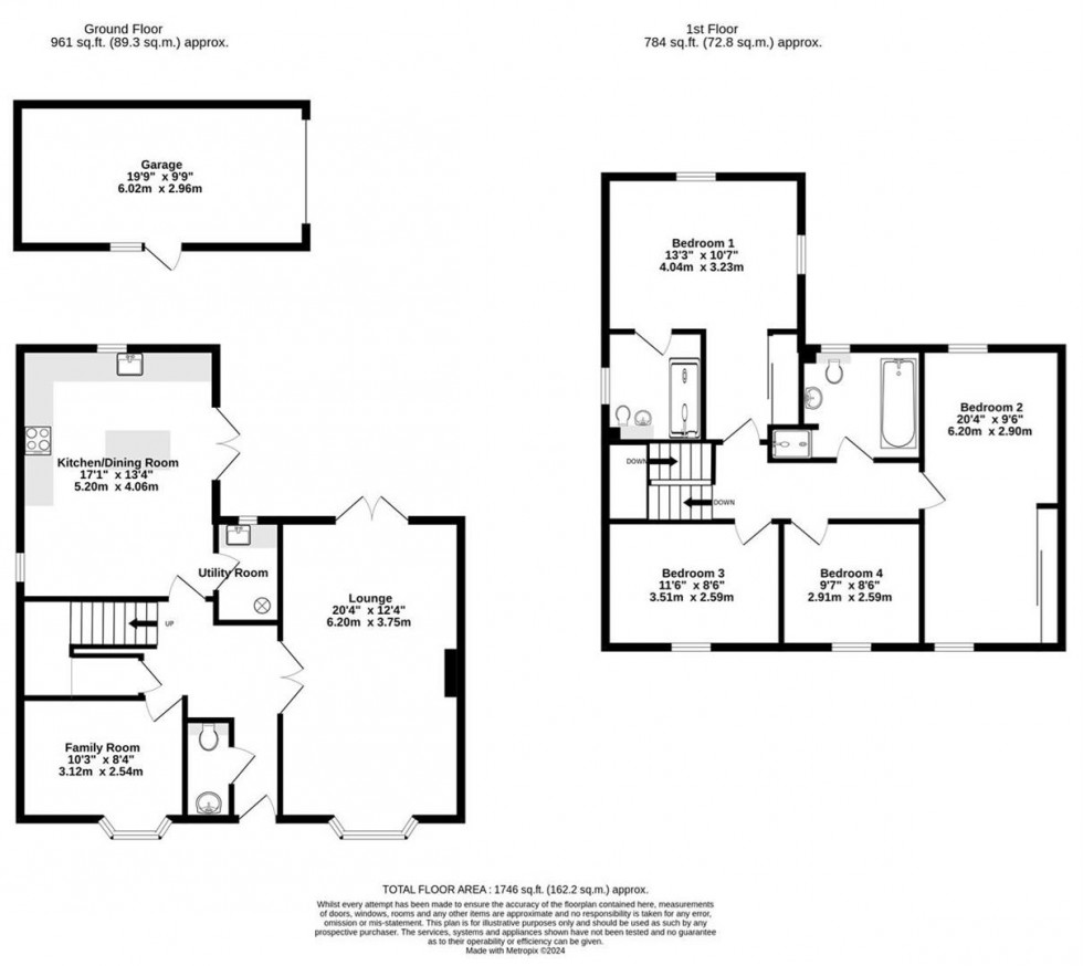 Floorplan for Carr Lane, Sutton-On-The-Forest, York