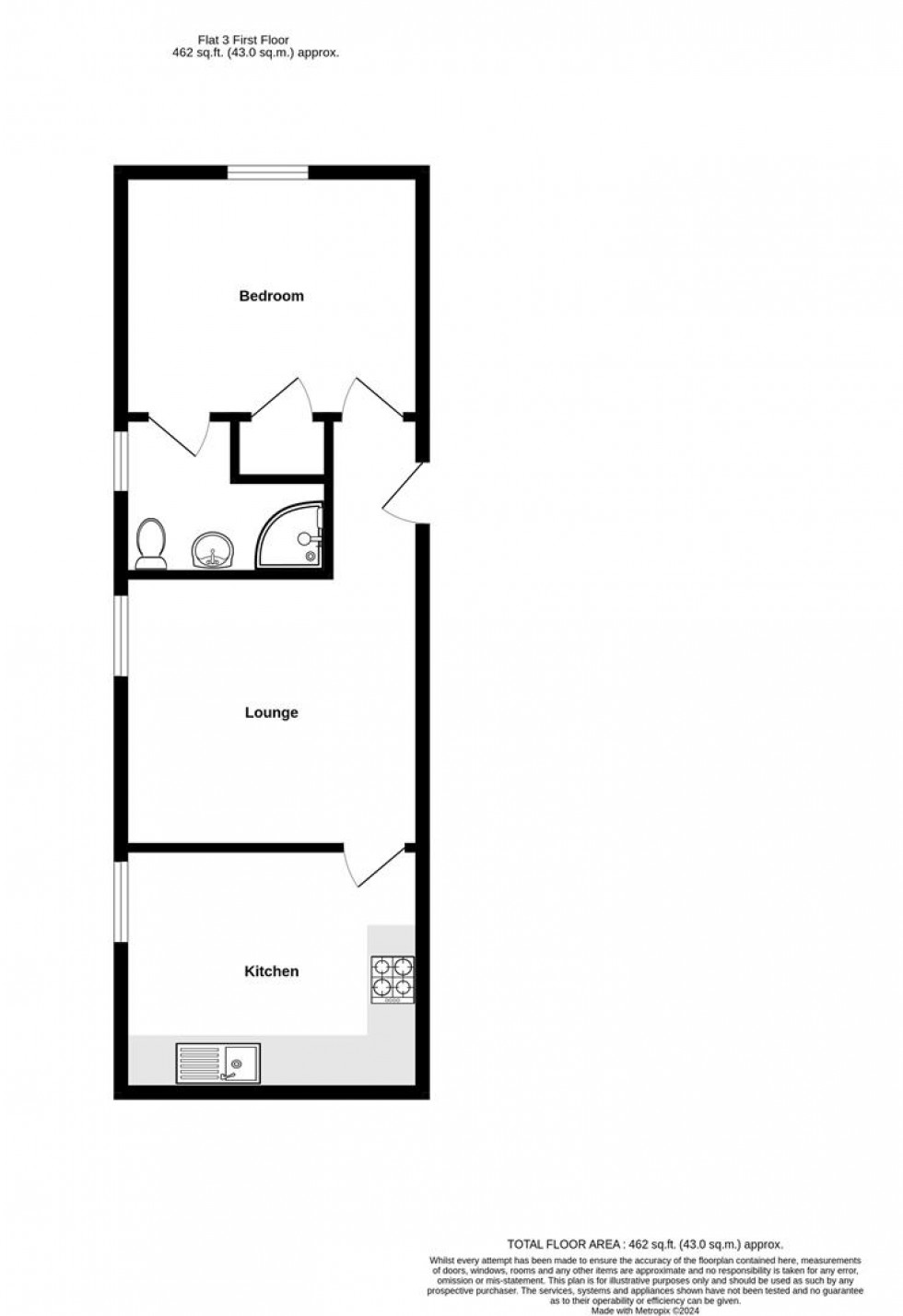 Floorplan for Nunnery Lane, York