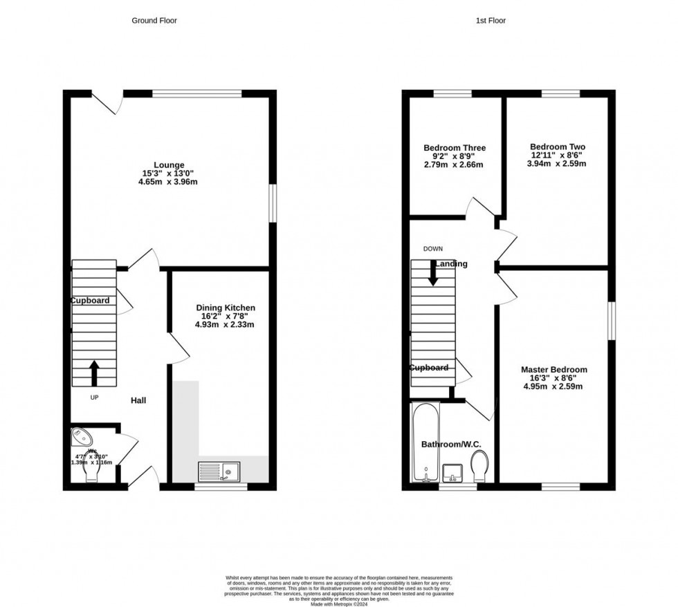 Floorplan for Brailsford Crescent, York