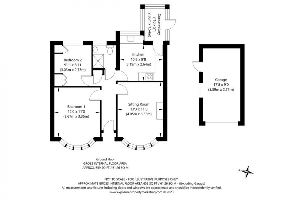 Floorplan for Nursery Gardens, Hull Road