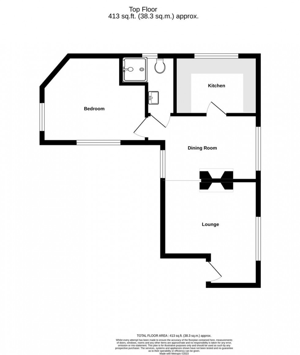 Floorplan for The Pavement, City Centre