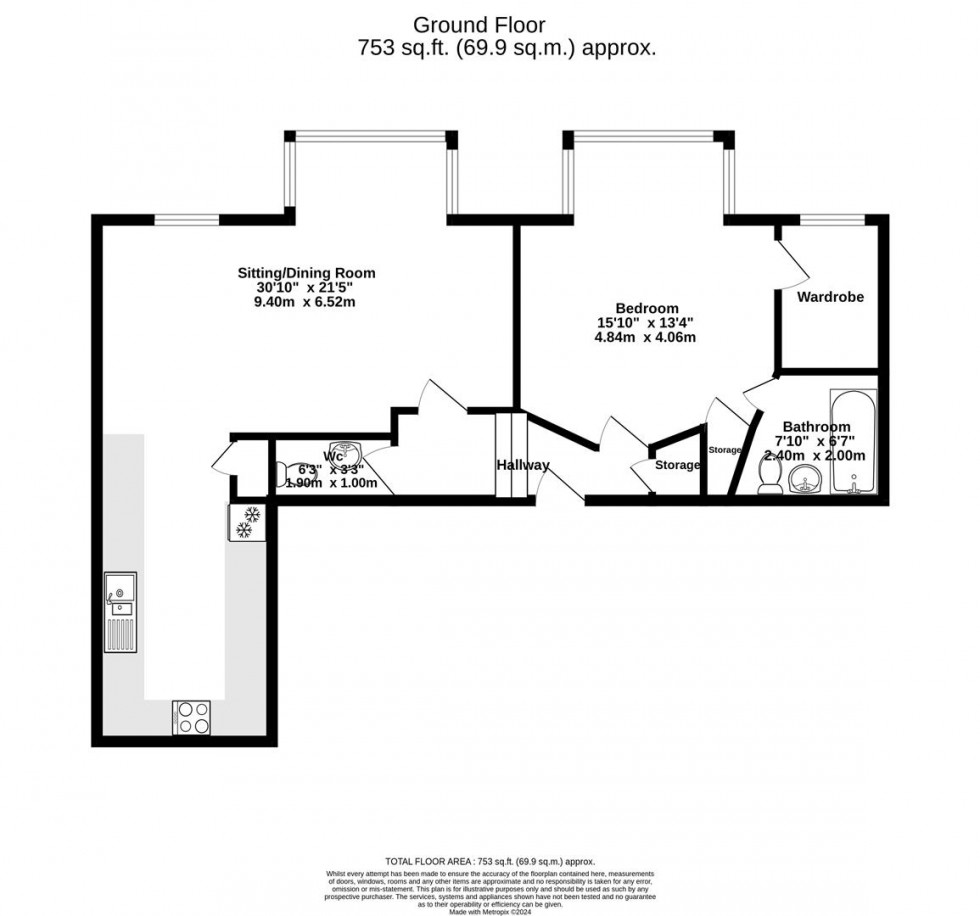 Floorplan for Valley Drive, Harrogate