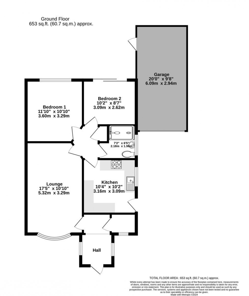 Floorplan for Courtneys, Wheldrake