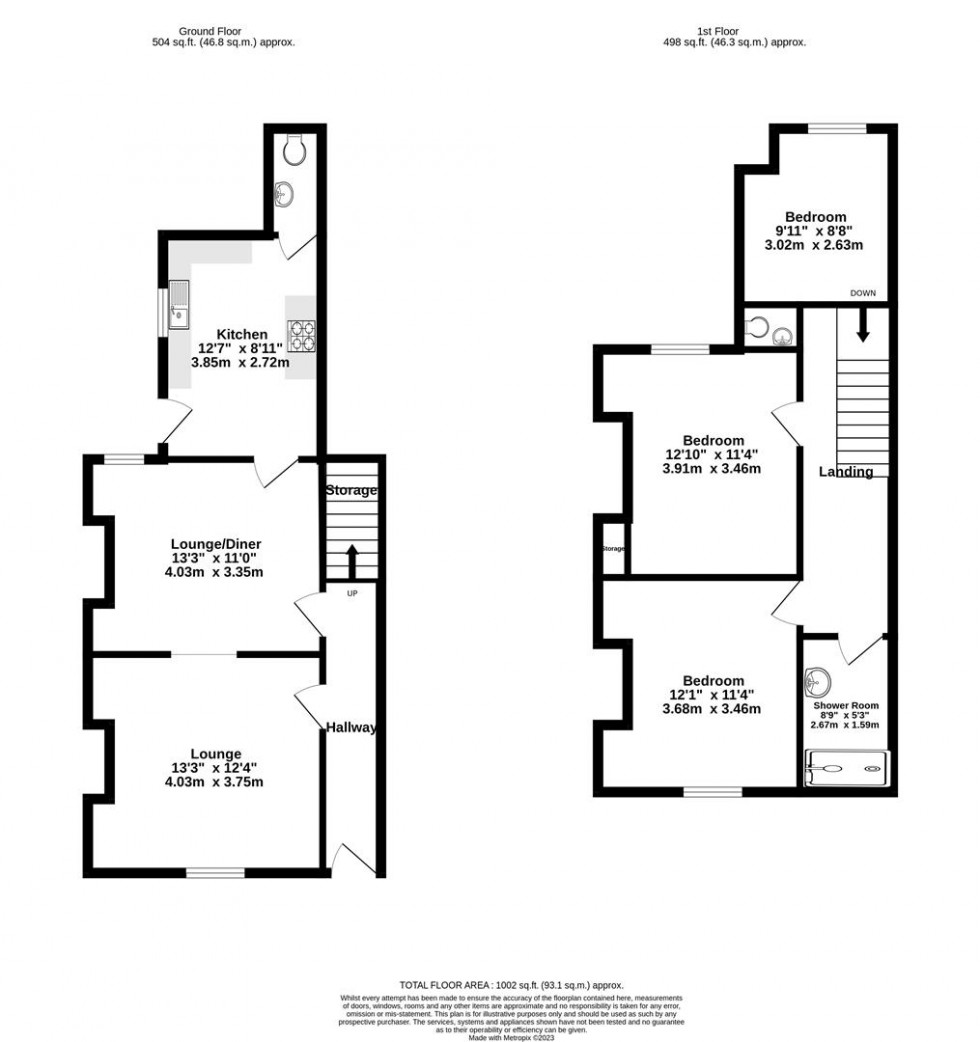 Floorplan for Anne Street, Bishopthorpe Road