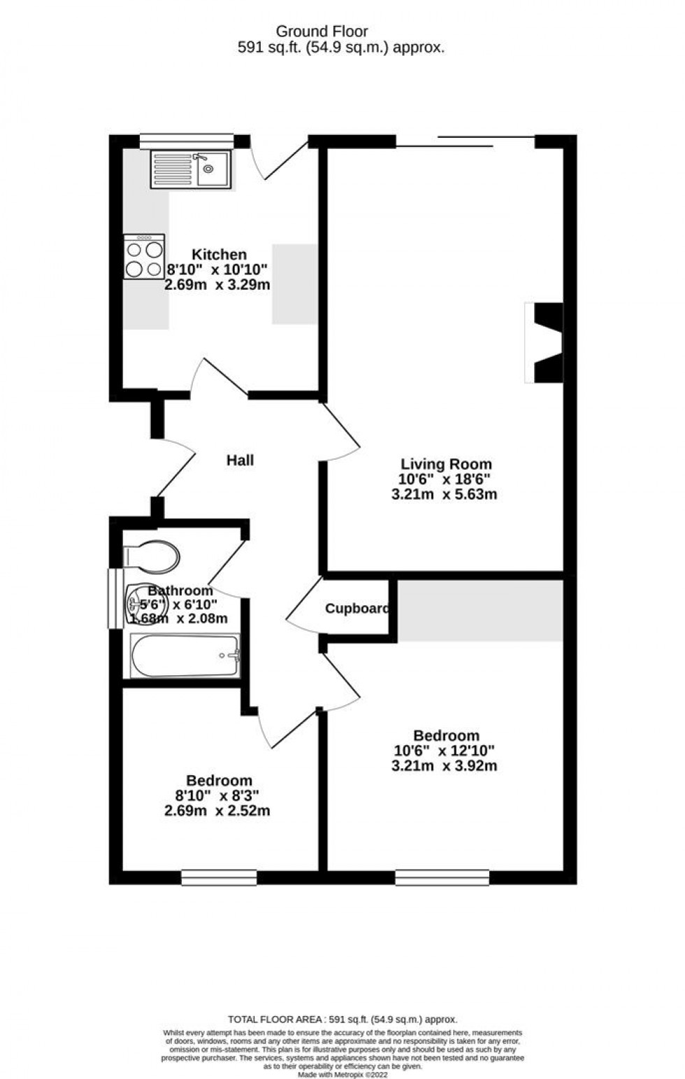 Floorplan for Whin Close, Strensall, York