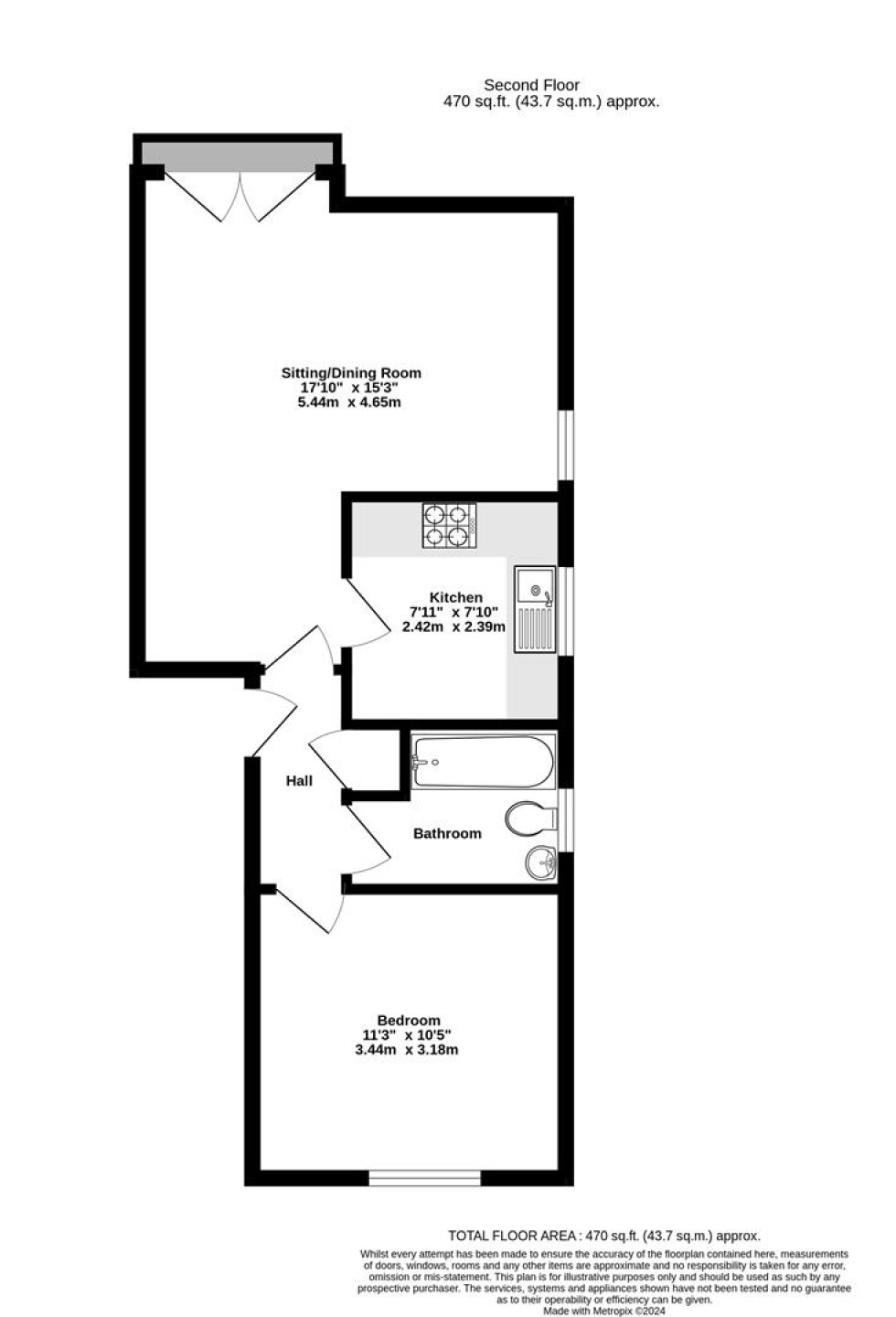 Floorplan for Rainsborough Way, Off Water Lane