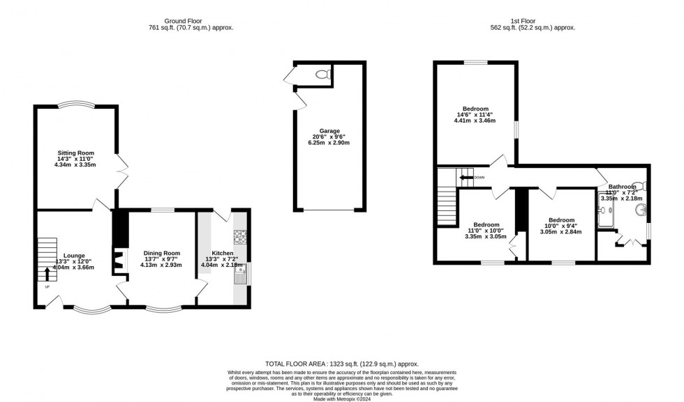 Floorplan for Osbaldwick Lane, York