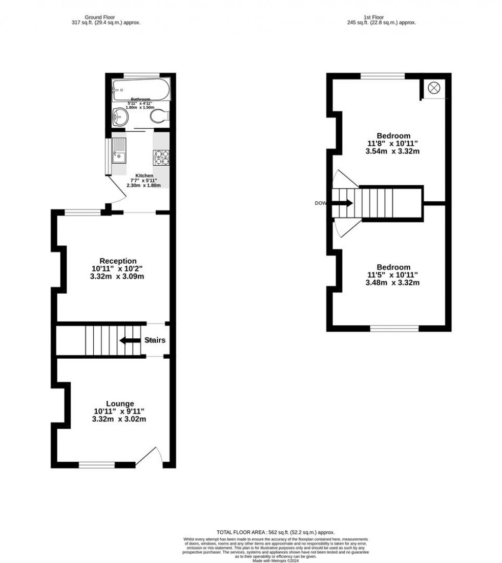 Floorplan for Kensington Street, South Bank