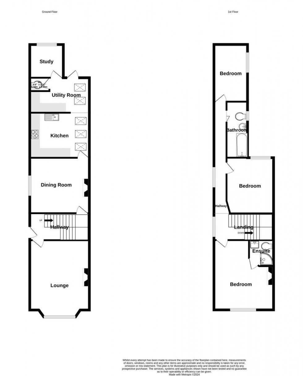 Floorplan for East Parade, Heworth