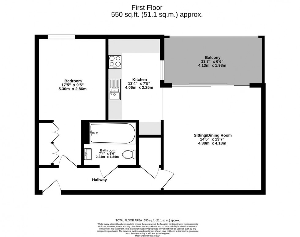 Floorplan for Clock Tower Way, Off Campleshon Road