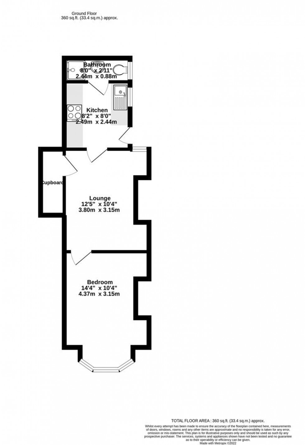 Floorplan for Garnet Terrace, Leeman Road