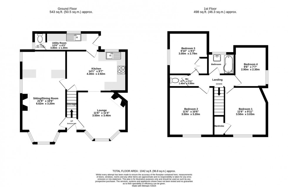 Floorplan for Stillington Road, Crayke