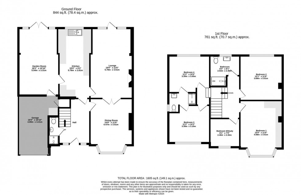 Floorplan for Lycett Road, Dringhouses