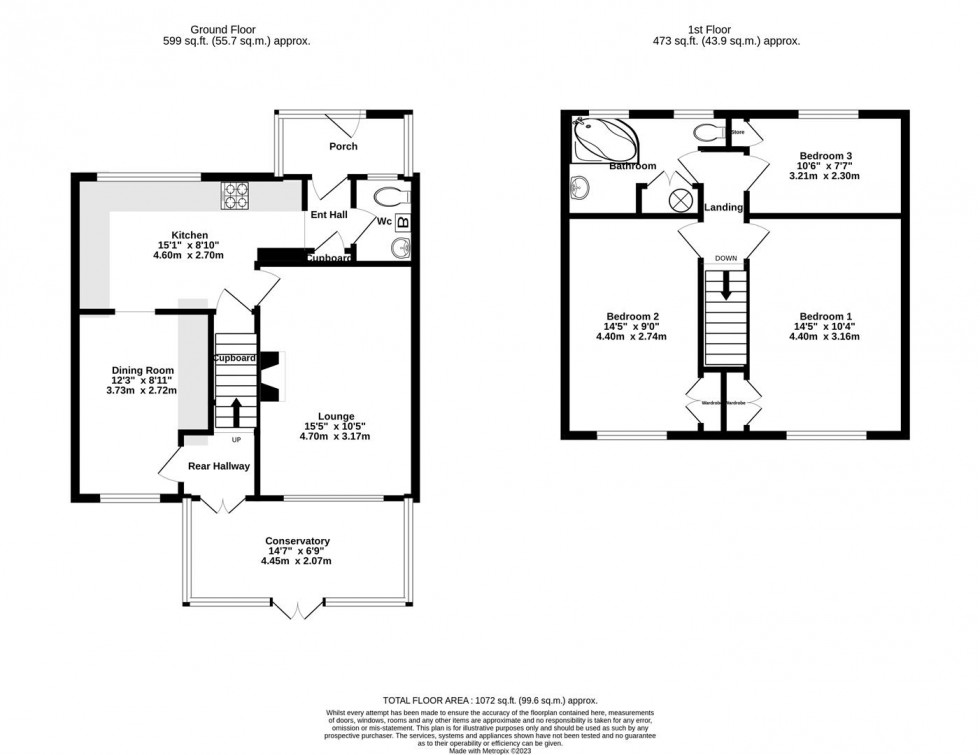 Floorplan for De Mauley Place, The Village, Stockton On The Forest, York