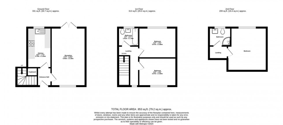 Floorplan for Don Avenue, York