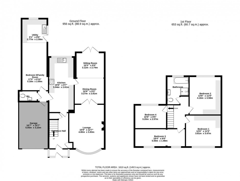 Floorplan for Slessor Road, Foxwood