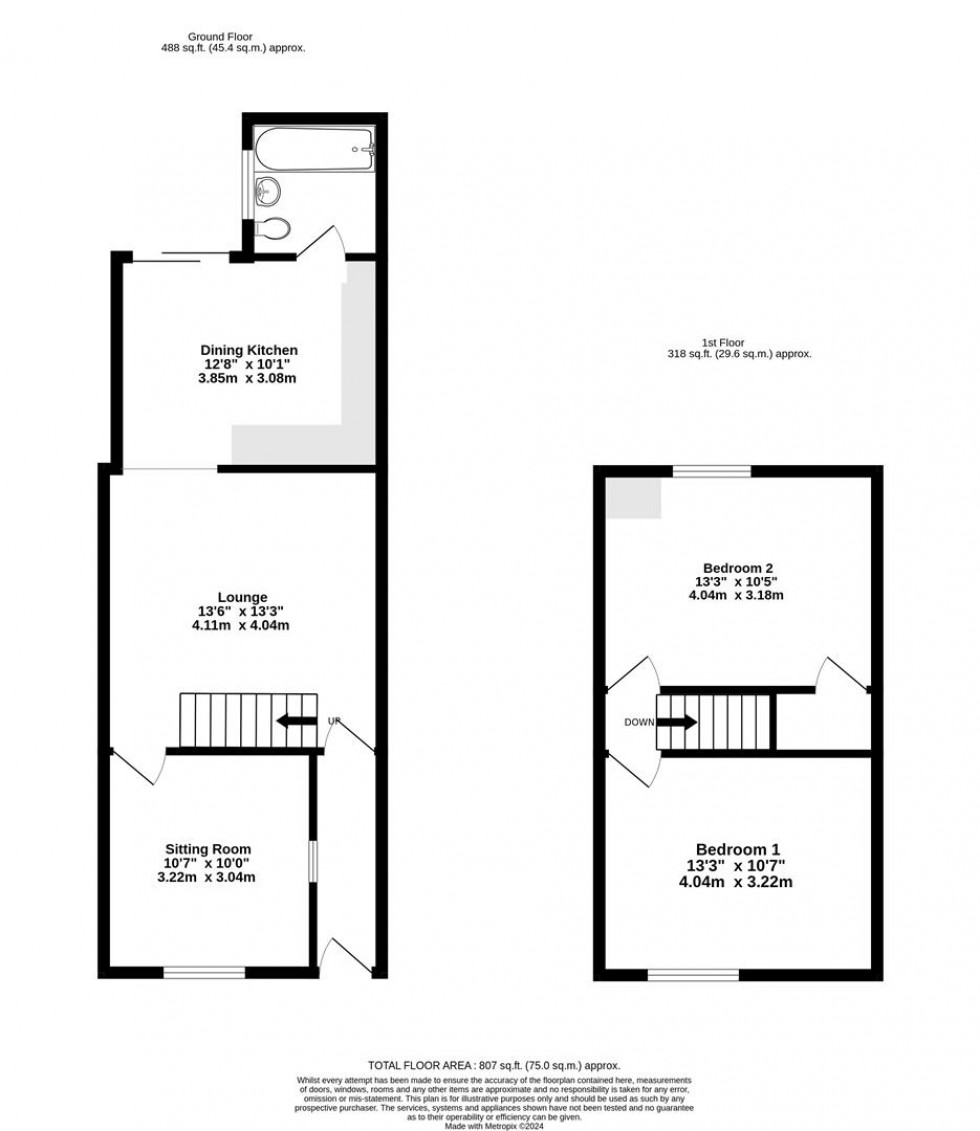 Floorplan for Windsor Street, South Bank