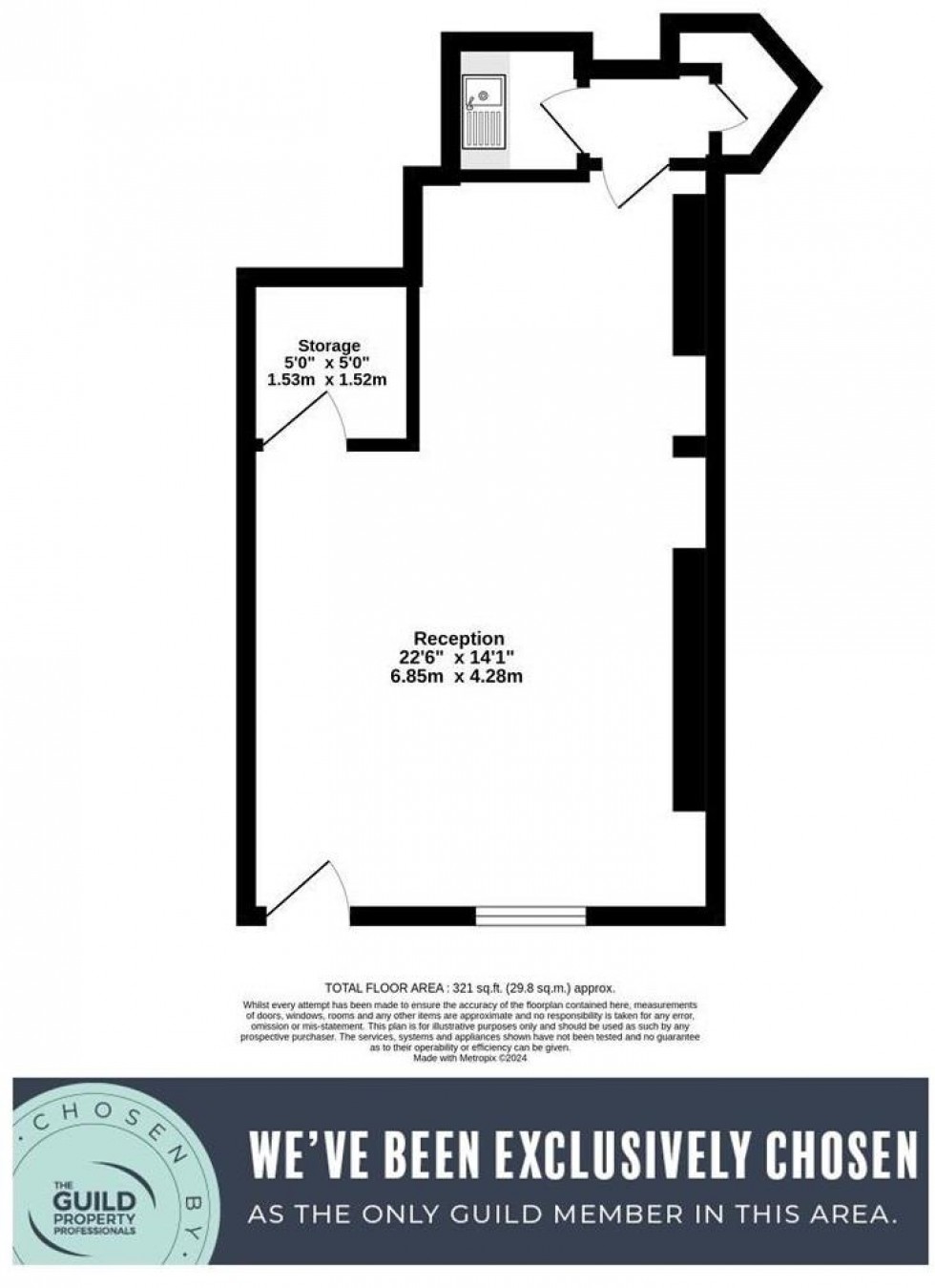 Floorplan for Long Street, Easingwold, York