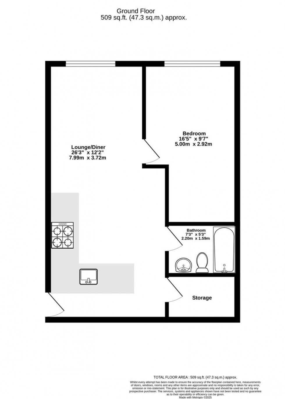 Floorplan for Eboracum Way, York